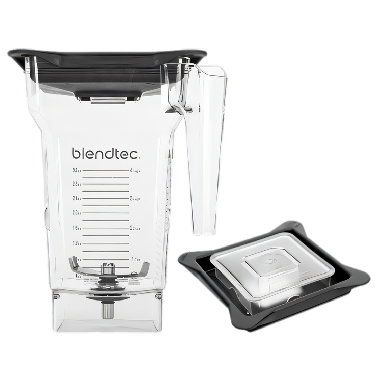 Product image #1 for Blendtec FourSide™ 75 oz Clear Tritan Blender Jar with Latching Lid and Wingtip Blade