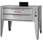 Thumbnail image #1 for Blodgett 911P BASE Single-Deck Gas Pizza Deck Oven, 33 x 22 Inch Interior, 300-650°F Mechanical Thermostat, Base Oven Only