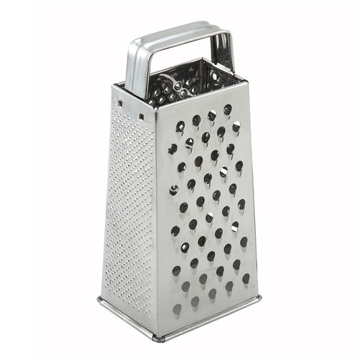 Product image #1 for Tapered Stainless Steel Grater with Handle, 4 x 3 x 9 Inch