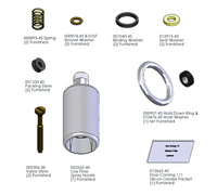 T&S Brass B-0107-C-RK Pre-rinse Faucet Parts
