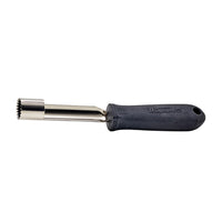 Winco 8-Inch Ergonomic Stainless Steel Apple Corer with Soft-Grip Handle