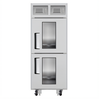 Turbo Air Bake Tech Innovation Radiance 2-Section Dough Conditioner Freezer/Refrigerator/Proofer Cabinet