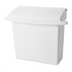 Thumbnail image #1 for Rubbermaid Commercial Flip-Top Wall-Mount Sanitary Napkin Receptacle, White