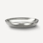 Thumbnail image #1 for American Metalcraft DWHSEA14 Round Stainless Steel Seafood Tray, 98 oz., Double-Wall, Hammered Finish Case of 4