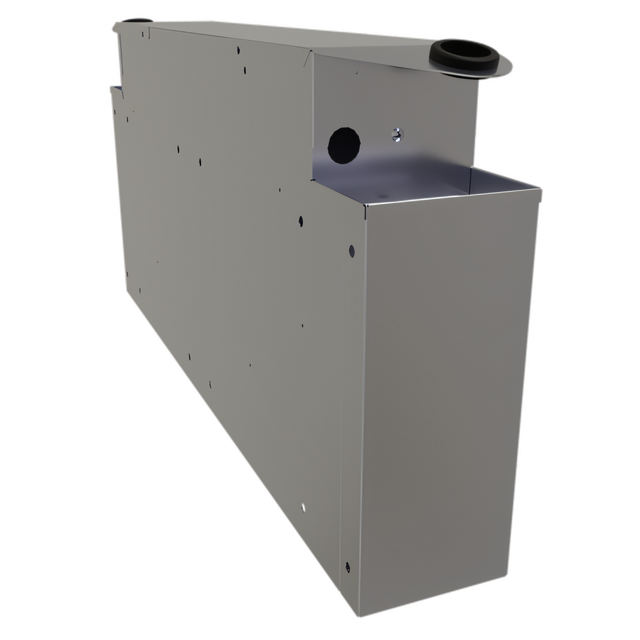 Product image #1 for Glastender SHP-6 6-Inch Pass-Thru Underbar Soda Gun Holder with Integral Drip Pan