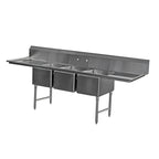 Thumbnail image #1 for Serv-Ware E3CWP15152-15 Compartment Sinks