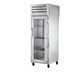 Thumbnail image #1 for True SPEC SERIES Pass-Thru Heated Holding Cabinet, 1 Section, Glass Front and Solid Rear Swing Doors, Stainless Steel, 208-240V