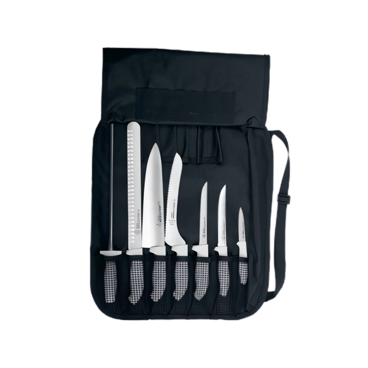 Product image #1 for Dexter Russell SofGrip SGCC-7 7-Piece Professional Knife Set with Soft Case
