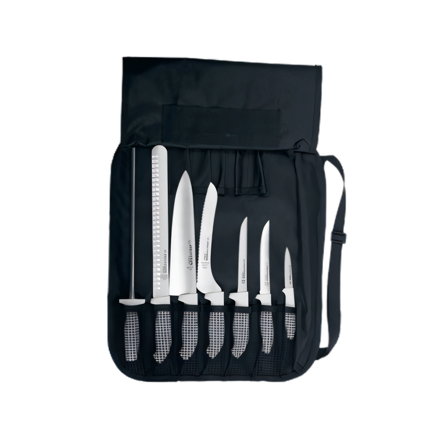 Product image #1 for Dexter Russell SofGrip SGCC-7 7-Piece Professional Knife Set with Soft Case