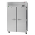 Thumbnail image #1 for Turbo Air PRO Series Two-Section Reach-In Refrigerator, 47.73 Cu. Ft., Top-Mount Self-Contained, Solid Doors