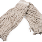 Thumbnail image #1 for CFS Brands 369724B00 Wet Mop Head, 24 oz. Full Weight, Cut-End Cotton, Natural Case of 12