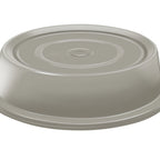 Thumbnail image #2 for Cambro 91VSNH191 Round Fiberglass Plate Cover, 9-1/8-Inch, No Vent Hole, Granite Gray Case of 12