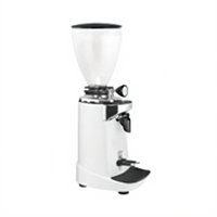 UNIC Ceado E37T On-Demand Espresso Coffee Grinder with 83mm Titanium Burrs, White Finish