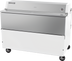 Thumbnail image #1 for Beverage-Air STF58HC-1-W 58-Inch Dual Access School Milk Cooler, Forced Air, 24.3 Cu. Ft., White