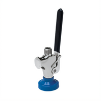 Fisher Ultra-Spray/PLUS Pre-Rinse Faucet Valve with Long Squeeze Lever, 0.65 GPM, Stainless Steel