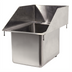 Thumbnail image #1 for Omcan USA Single-Compartment Drop-In Stainless Steel Sink, 10 x 14 x 10-Inch Bowl, 6-Inch Splash