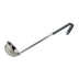 Thumbnail image #1 for Winco Prime 4 oz. Gray Color-Coded One-Piece Stainless Steel Ladle