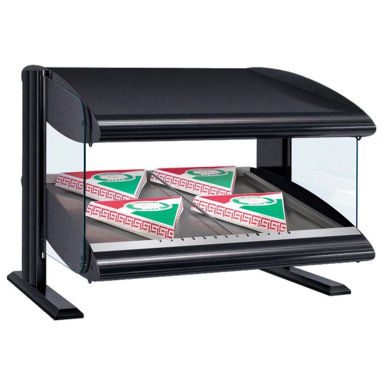Product image #1 for Hatco HXMS-36 36-Inch Slant Heated Countertop Food Merchandiser with LED Lighting