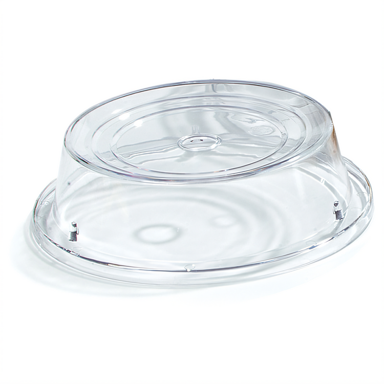 Product image #1 for Clear Polycarbonate Round Plate Cover for 10-3/16" to 10-1/4" Plates