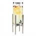 Thumbnail image #1 for Cal-Mil Round Stainless Steel Beverage Dispenser with Ice Chamber, 3 Gallon