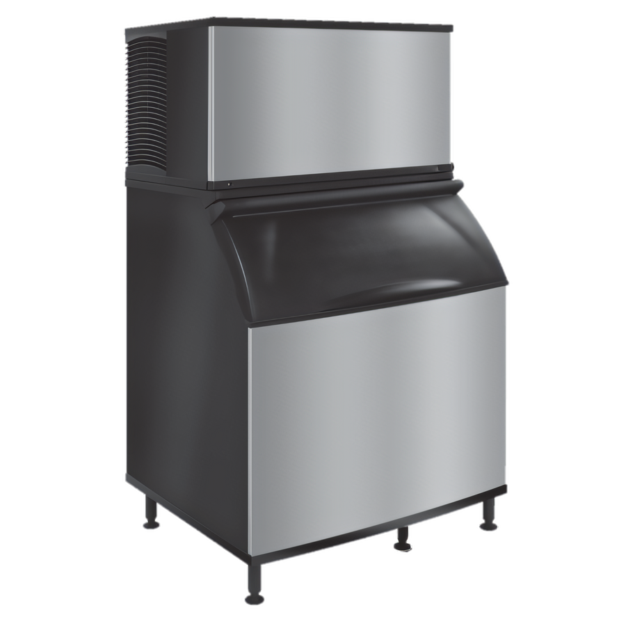 Product image #1 for Koolaire KYT1700A 48-Inch Air-Cooled Half Dice Cube Ice Machine with Self-Contained Condenser