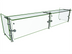 Thumbnail image #1 for Hatco Flav-R-Shield ORBIT900 Full-Service Pass-Over Sneeze Guard, 84 Inch Wide, 2-Bay