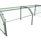 Thumbnail image #1 for Hatco Flav-R-Shield™ ES29-72 2-Bay Single-Sided Self-Service Food Shield, 72-Inch, Tempered Glass, Stainless Steel