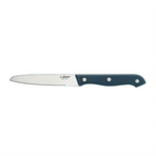 Thumbnail image #1 for Winco K-71P Steak Knife, 4-1/2-Inch Stainless Steel Blade, Round Tip, Solid POM Handle Case of 24