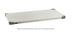 Thumbnail image #1 for Super Erecta 30-Inch W x 14-Inch D Solid 304 Stainless Steel Shelf, Autoclavable/Cart-Washable
