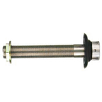 Thumbnail image #1 for Micro Matic USA 4337AS-304 Beer Dispenser Shank Assembly, 6-1/8", 304 Stainless Steel, with Coupling Nut, Sleeve, Snap-Ring, Lock Nut & Flange
