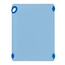 Thumbnail image #1 for Blue Rectangular Co-Polymer Cutting Board with Built-In Rubber Grip Hook, 18 x 24 x 1/2 Inch