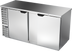 Thumbnail image #1 for Beverage-Air BB68HC-S 68-Inch Two-Section Stainless Steel Back Bar Refrigerator with Solid Doors