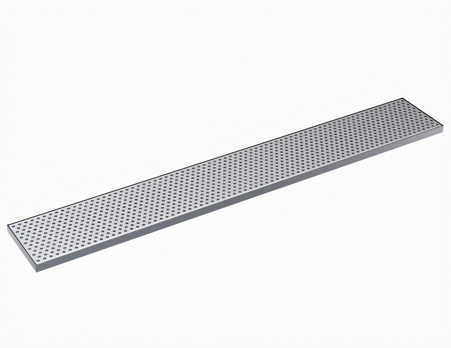 Product image #1 for Krowne 40 Inch x 6 Inch Brushed Stainless Steel Drip Tray