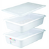 Thumbnail image #1 for Araven 4.5 Gallon White Defrost Kit with Holding Box, Drip Box, and Lid