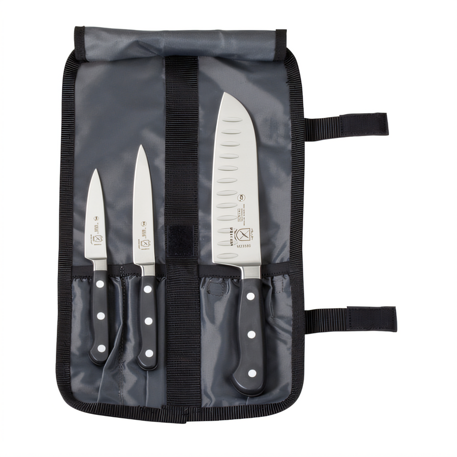 Product image #1 for Mercer Culinary Renaissance 4-Piece Starter Knife Set with Storage Roll