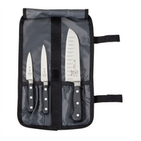 Mercer Culinary Renaissance 4-Piece Starter Knife Set with Storage Roll