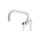 Thumbnail image #1 for Krowne DX-138 Add-On Pre-Rinse Faucet Base/Body with 6-Inch Swing Spout, 1.8 GPM Aerator, Chrome-Plated Brass