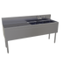 Thumbnail image #1 for Glastender Three Compartment Underbar Sink Unit with Left Drainboard, 66 Inch Wide x 19 Inch Deep