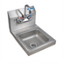 Thumbnail image #1 for BK Resources Space Saver 9 x 9 Wall-Mount Hand Sink Package with Lead-Free Faucet