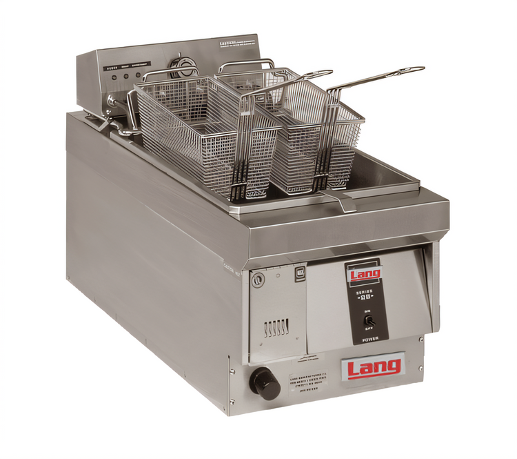 Product image #1 for Lang Marine 15-Inch Countertop Electric Fryer, 30 lb Shortening Capacity, Stainless Steel
