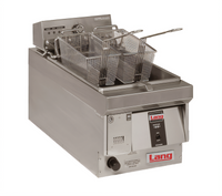 Lang Marine 15-Inch Countertop Electric Fryer, 30 lb Shortening Capacity, Stainless Steel