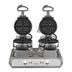 Thumbnail image #1 for Waring Commercial Double Belgian Waffle Maker, 7-Inch Round Waffles, 208V