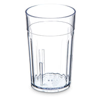 Bistro 5 oz Clear Fluted SAN Plastic Tumbler