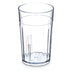 Thumbnail image #1 for Bistro 5 oz Clear Fluted SAN Plastic Tumbler
