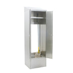 Thumbnail image #1 for Eagle Group F1916-VSCS-3VP Single-Width Stainless Steel Mop Sink Cabinet, 8-Inch Deep Sink, Keyed Doors, Spray Hose Case of 3