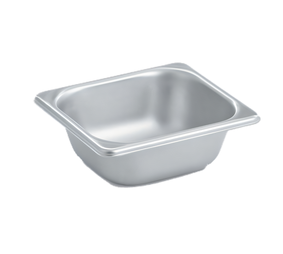 Product image #1 for Vollrath 1/6 Size Solid Steam Table Pan, 1 Quart, 20-Gauge Stainless Steel