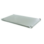 Thumbnail image #1 for Advance Tabco UG-30-72 Galvanized Undershelf for 72 x 30 Inch Commercial Work Tables, 66 x 24 Inch Shelf, 300 lb Capacity