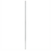 Thumbnail image #1 for 74 Inch Stationary Grooved Wire Shelving Post, Chromate Finish