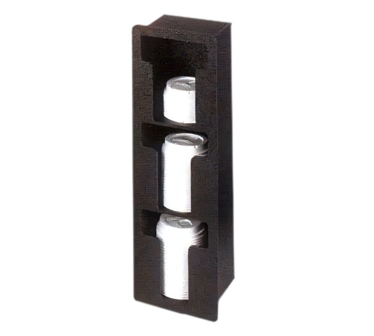 Product image #1 for Vollrath Flush Mount Vertical 3-Column Lid Holder