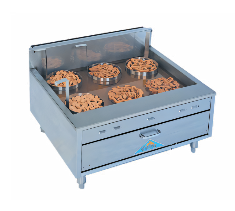 Product image #1 for Comstock-Castle 2932SF 32-Inch Countertop Gas Funnel Cake Fryer, 27-36 lb Fat Capacity